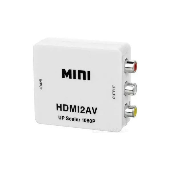 Adaptador Conversor Hdmi A Av Rca Video Analogico