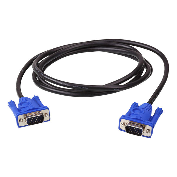 Cable Vga M - M Proyector Monitor Nucleos De Ferrita 5mts