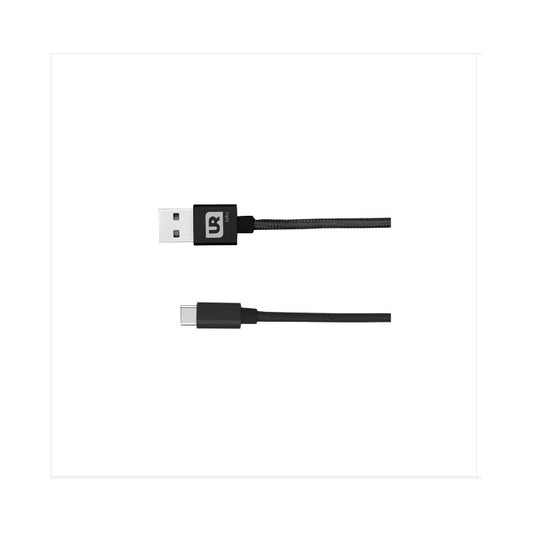 Cable Usb-tipo C 1m Para Carga Rápida Negro Urbano Labs