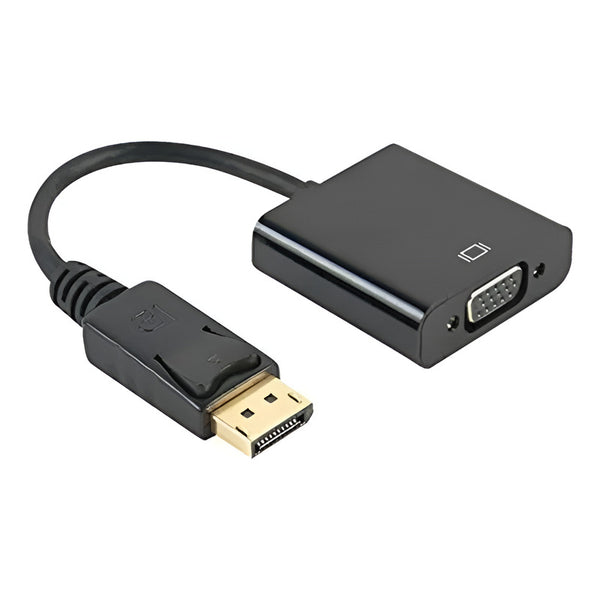 Cable Adaptador Displayport A Vga Negro