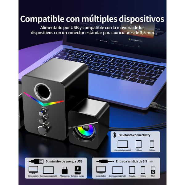 Parlante Tone Joy D-221 Portátil Con Bluetooth Negra