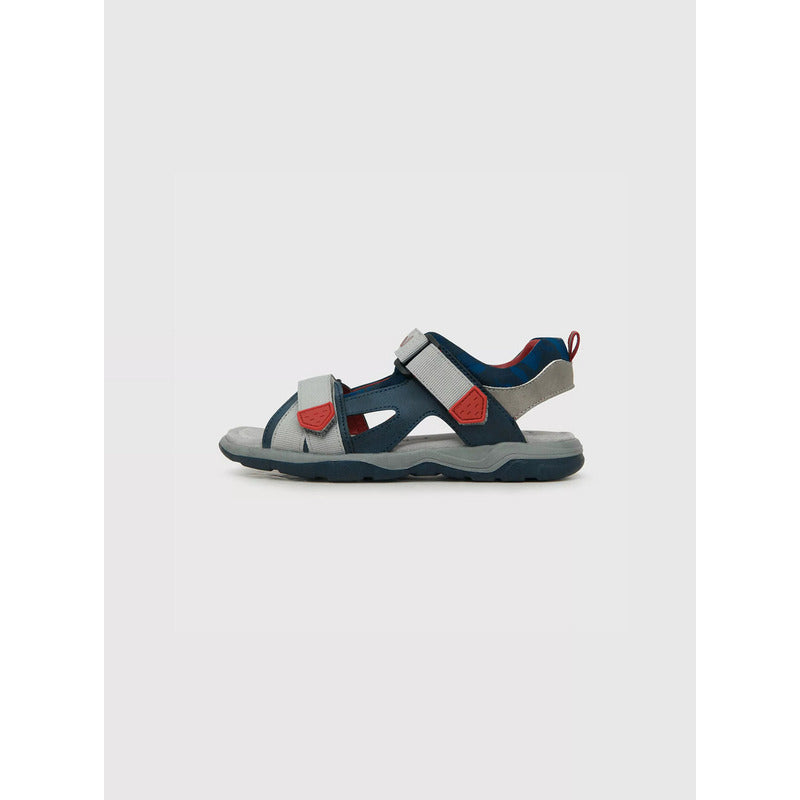 Sandalia De Niño Cuello Camo Azul Azul Oscuro Lisa 36 Cl