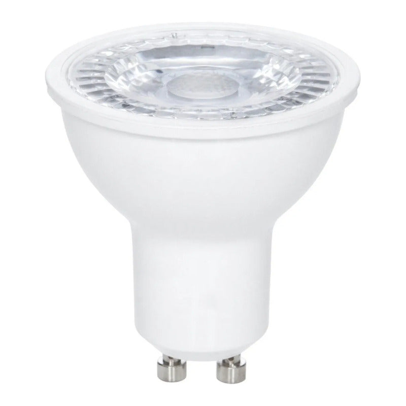 Ampolleta Gu10 Sec 6w = 55 Watts Tipo Dicroica Blanco Cálido