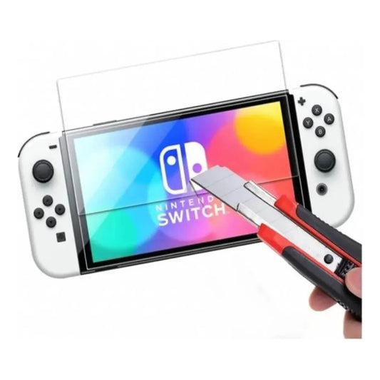 Vidrio Templado Para Oled Nintrndo Switch Mica Lamina