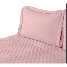 Cargar imagen en el visor de la galería, Cubrecamas Quilt Microfibra Rosa 1.5 Plazas Single Cic Rosa Rosa
