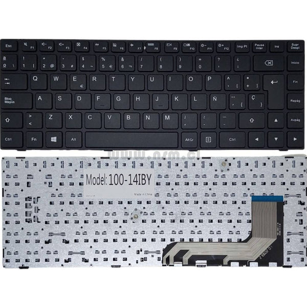 Teclado Lenovo Ideapad 100-14iby 100-14iby Negro Negro