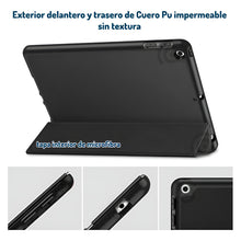 Cargar imagen en el visor de la galería, Funda Carcasa Smart Para iPad 10.2 9na Gen Con Espacio Lápiz Negro
