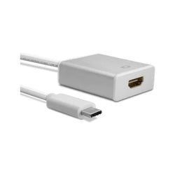 Adaptador Cable Video Audio Usb-c 3.1 Compatible Con Hdmi Plateado
