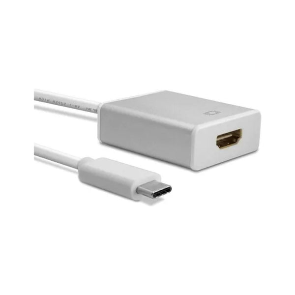 Adaptador Cable Video Audio Usb-c 3.1 Compatible Con Hdmi Plateado