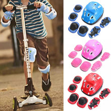 Cargar imagen en el visor de la galería, Juego De 7 Protectores Para Cascos De Patinaje Sobre Ruedas
