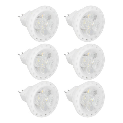 Pack 6 Ampolletas Gu5.3 (mr16) Blanco Cálido