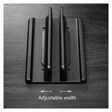 Load image into Gallery viewer, Soporte Vertical De Plástico Para Computadora Portátil, Sopo Negro
