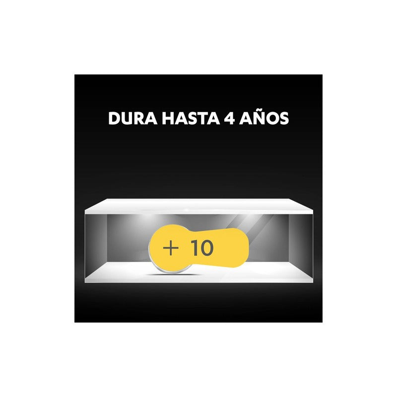 Pila Para Audífonos Duracell Tamaño 10 X6 Unidades