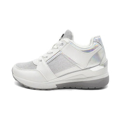 Zapatilla Mujer Blanca 15901 Blanco Liso 38