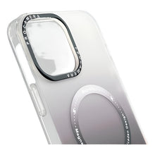 Cargar imagen en el visor de la galería, Carcasa Mate Magnética Traslucida Degradada (varios Modelos) Rosa 14 Pro
