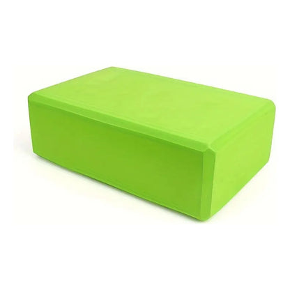 Ladrillo Bloque Goma Eva Yoga Pilates Ejercicios Verde Verde