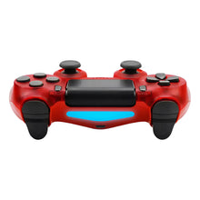 Cargar imagen en el visor de la galería, Joystick Inalámbrico Compatible Con Ps4 Doubleshock Transparente Rojo
