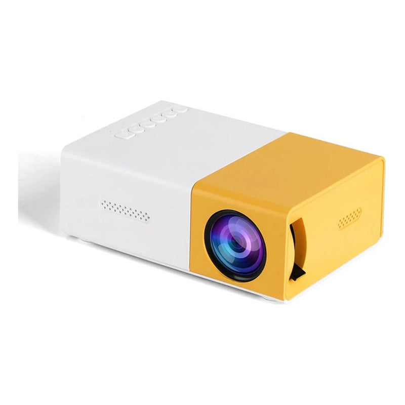 Proyector Mini Genérica Yg300 600lm Amarillo/blanco