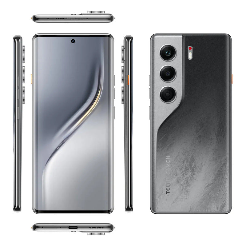 Celular Tecno Camon 40 Pro 256gb +8gb Galaxy Black /open Box Negro