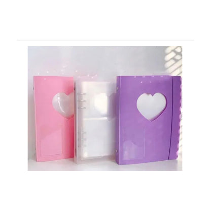 Álbum De Fotos Binder Genérico - Organiza Tus Recuerdos Morado Liso