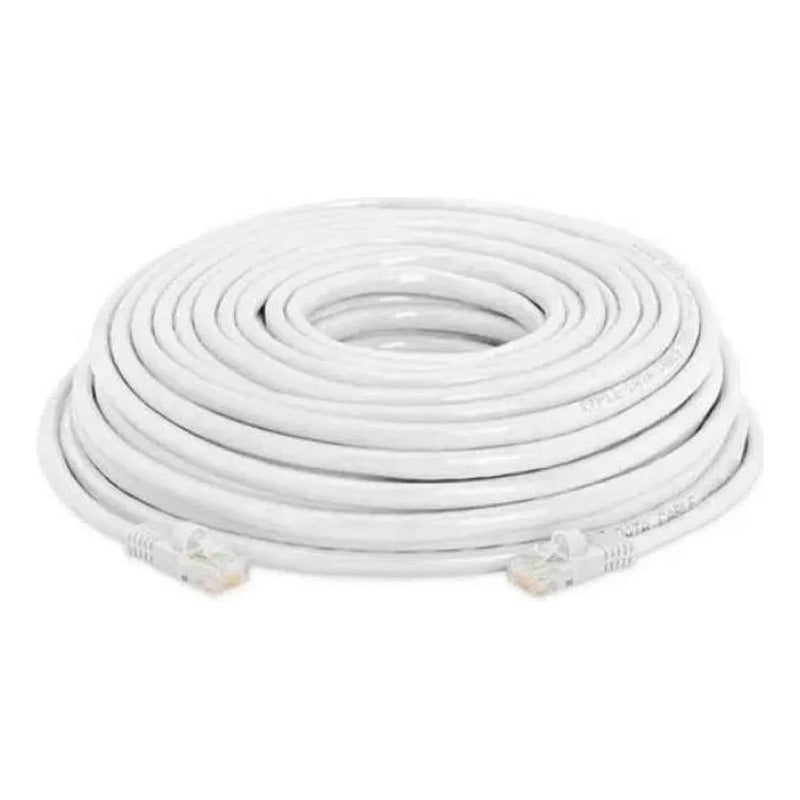Cable De Red Rj45 Cat6e 10 Metros 4par 24awg Interior Armado
