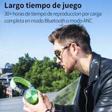 Load image into Gallery viewer, Audífonos Inalámbricos Cowin E7pro Verde Auriculares Bluetooth, Cómoda Experiencia Inalámbrica, Peso Ligero, Graves Intensos, Micrófono Para Llamadas, Anc, 30 Horas De Reproducción Para Viajes/trabajo
