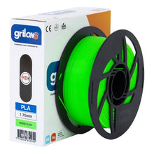 Cargar imagen en el visor de la galería, Filamento 3d Grilon3 Pla De 1.75mm Y 1kg Verde Flúo
