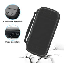 Cargar imagen en el visor de la galería, Estuche Protector Compacto Para Nintendo Switch Lite Negro
