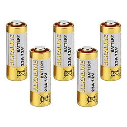 Pack 5 Pilas 23a 12v Control Portón Alarma Pila 23 A 12 V