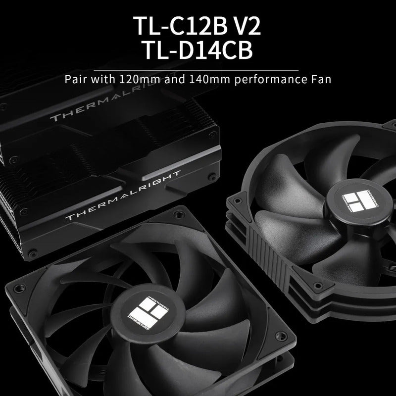 Cooler Cpu Termalright Peerless Assassin 140 Black Negro