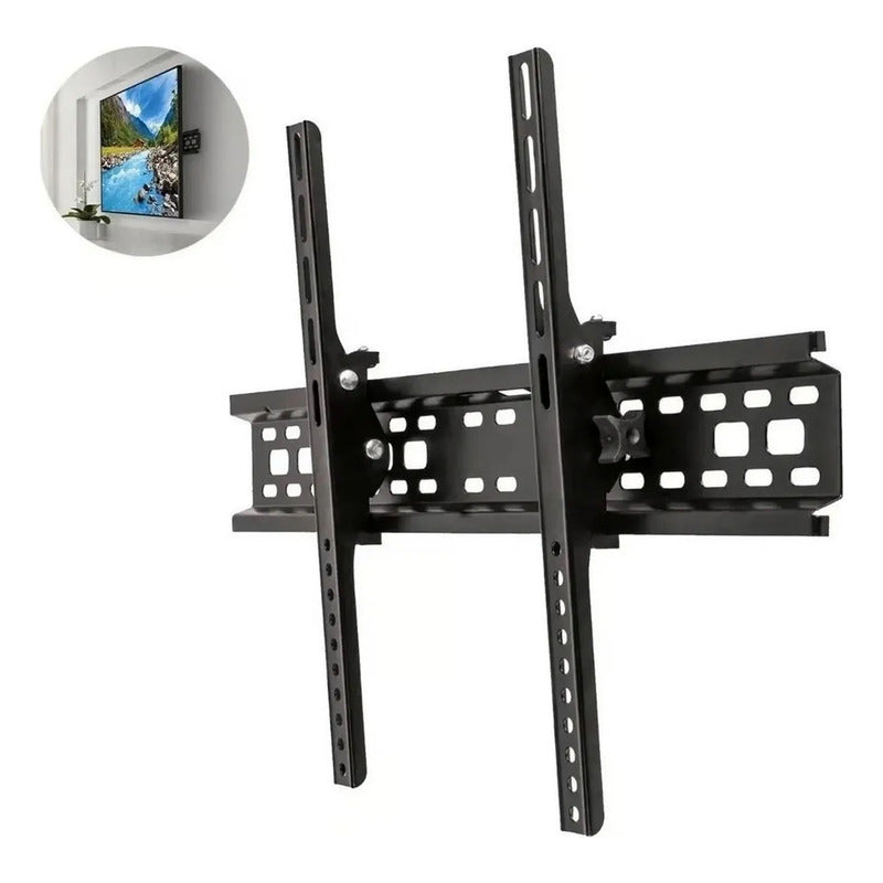 Soporte Tv Vesa Led Pared Fijo 32 A 70 Pulgadas Resiste 40kg Negro