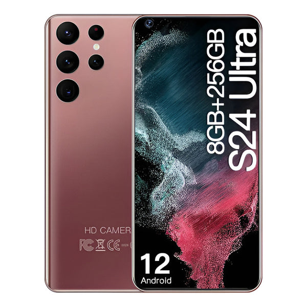 P Smartphones La Versión Global S24 Ultra 1tb Bordó