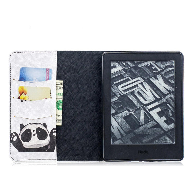Carcasa Funda Para iPad 10.2 9a Gen Panda Blanco