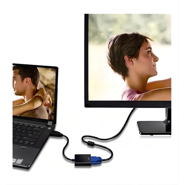 Adaptador Conversor De Hdmi A Vga Pro Max X L