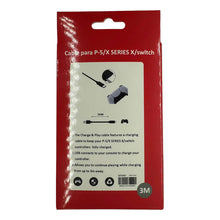 Cargar imagen en el visor de la galería, Cable De Carga Para N Switch Xbox Series Ps5 De 3 Metros
