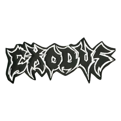 Parche Bordado Exodus Bandas De Rock Negro