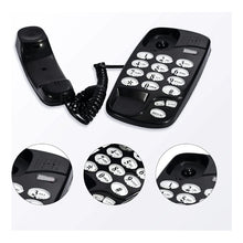 Cargar imagen en el visor de la galería, Telefonos Fijos Alambrico Casa Oficina Hotel Modernphone Negro
