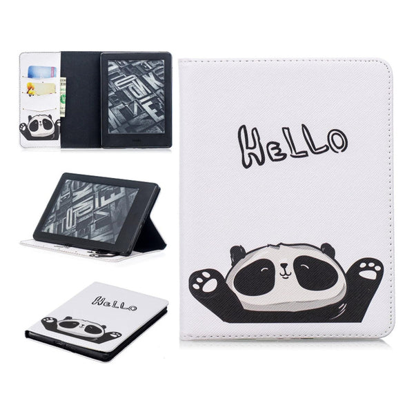 Carcasa Funda Para iPad 10.2 9a Gen Panda Blanco