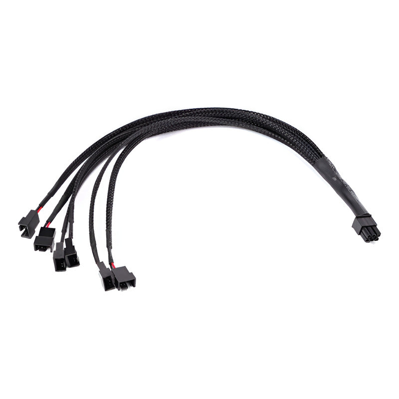 Divisor Adaptador De Cables De 5 Ventiladores