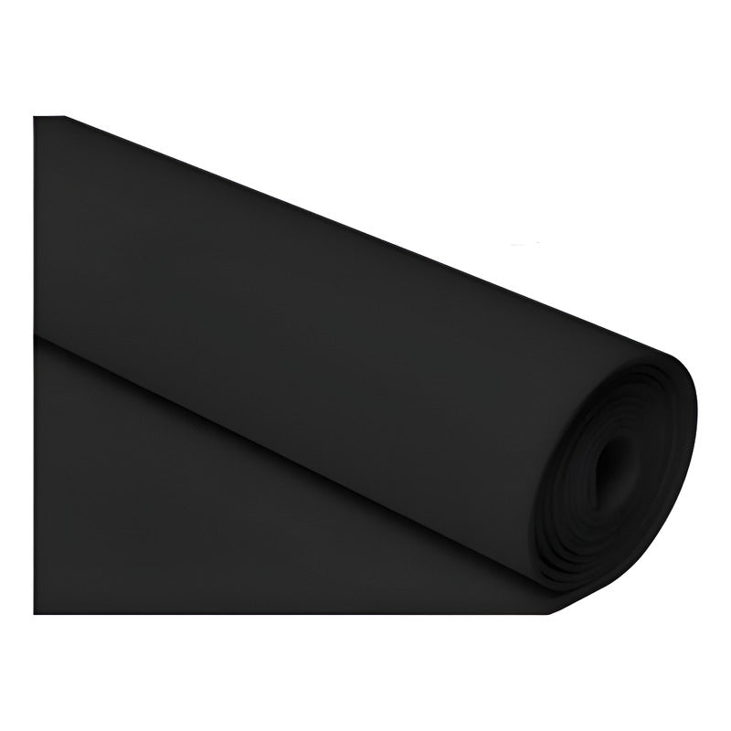 Tapete Goma Eva Alta Densidad Negra 4mm 150 X 50 Cms Negro