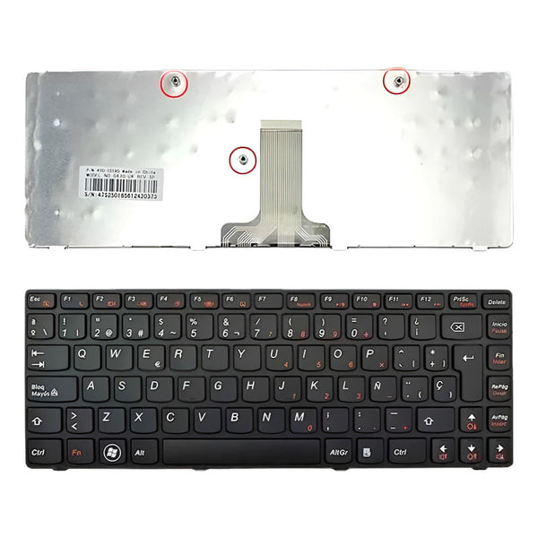Teclado Para Lenovo G470 V470 B470 B490 G475 B475e B480 M49 Negro Español Latinoamérica