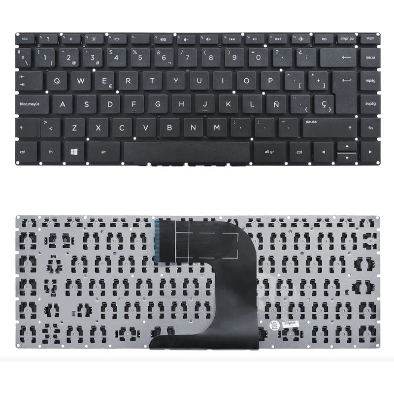 Teclado Hp Pavilion 14-am010la Nuevo Negro Negro