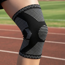 Cargar imagen en el visor de la galería, Rodillera Elástica De Compresión Para Deportes Correr Negro Xl
