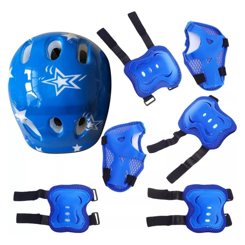 Juego De 7 Protectores Para Cascos De Patinaje Sobre Ruedas