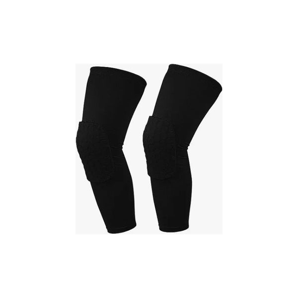 Rodillera Deportiva Basketball Panel De Abeja Resprable 1par Negro M