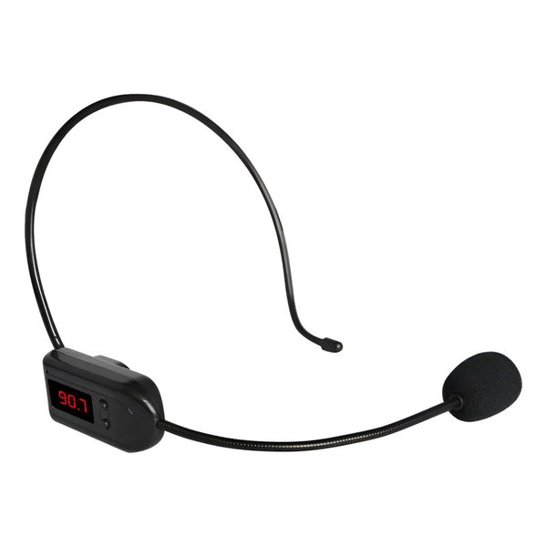 Micrófono Inalámbrico Fm Hi-fi Con Sonido Profesional Negro