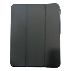 Funda Para iPad 10.2 Con Ranura Espacio Pencil Negro/transparente