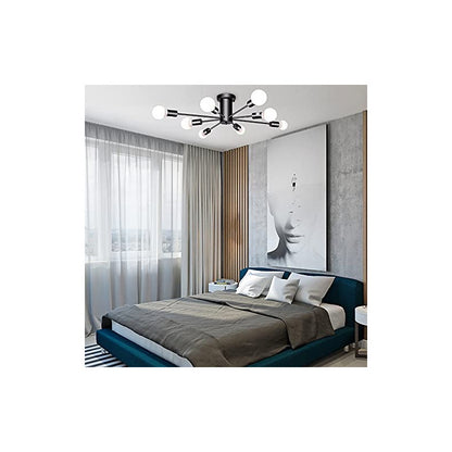 Lampara De Techo Moderna 8 Luces E26 Para Interiores