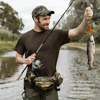 Kit Señuelos De Pesca 5 Piezas Para Agua Insecto 5cm Amarillo