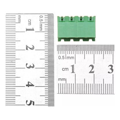 Pack 5 Terminales Borneras M H 4 Pines Pcb 2edg 4p [ Max ]